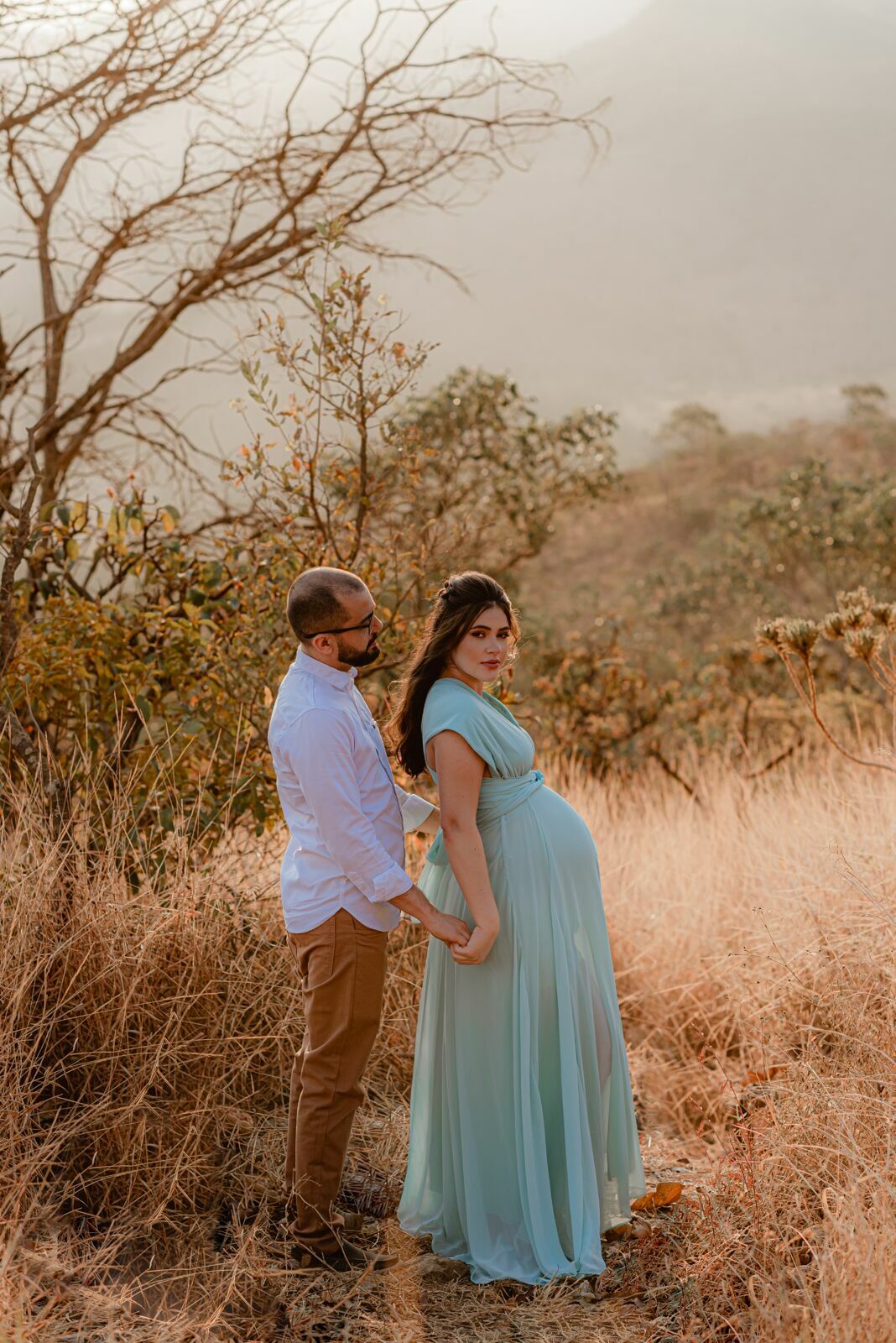 Foto Ensaio Fotográfico de gestante na Cachoeira Usina Velha em Pirenópolis de Goiás - Imagem 40