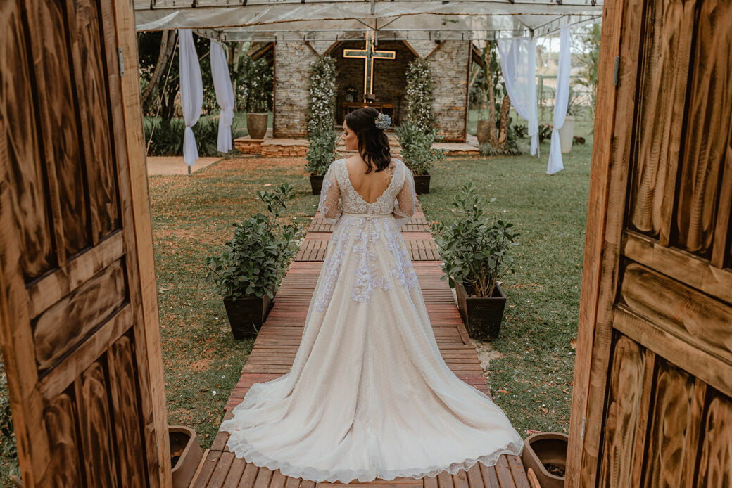 Foto Renovação de Votos numa linda Capela - Bodas 10 anos - Rosiane e Ezequiel - Imagem 26