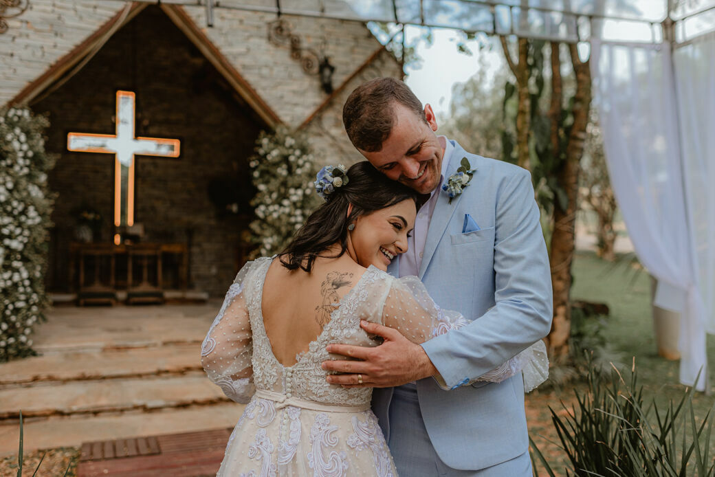 Foto Renovação de Votos numa linda Capela - Bodas 10 anos - Rosiane e Ezequiel - Imagem 25