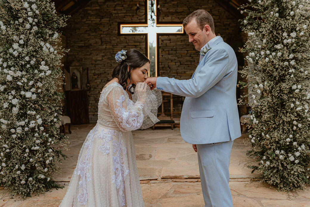 Foto Renovação de Votos numa linda Capela - Bodas 10 anos - Rosiane e Ezequiel - Imagem 14