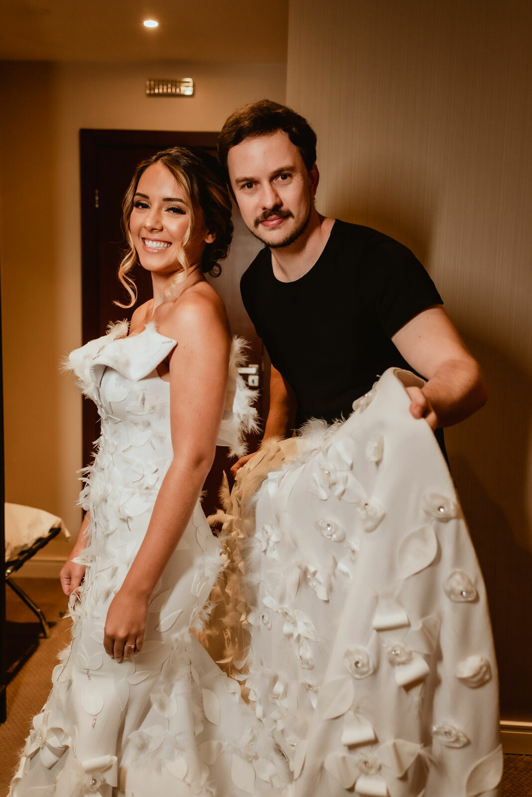 Foto Um casamento recheado de emoção e verdade - Flaviane e Ananias Foto Um casamento recheado de emoção e verdade - Flaviane e Ananias - Imagem 38