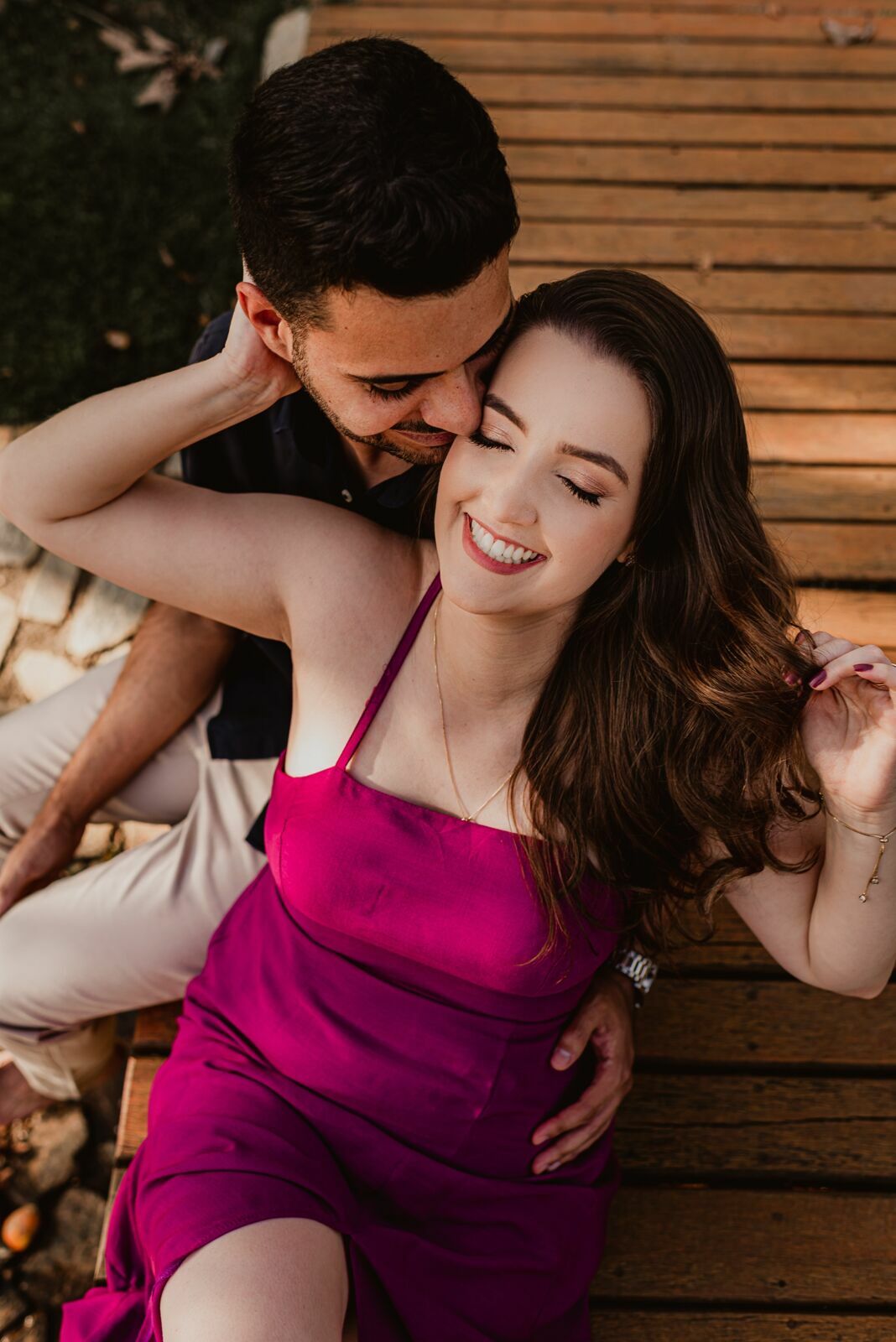 Foto Pré-wedding com um Pôr do sol incrível no Rancho Cabral em Teresópolis de Goiás - Isadora e Davi - Imagem 1