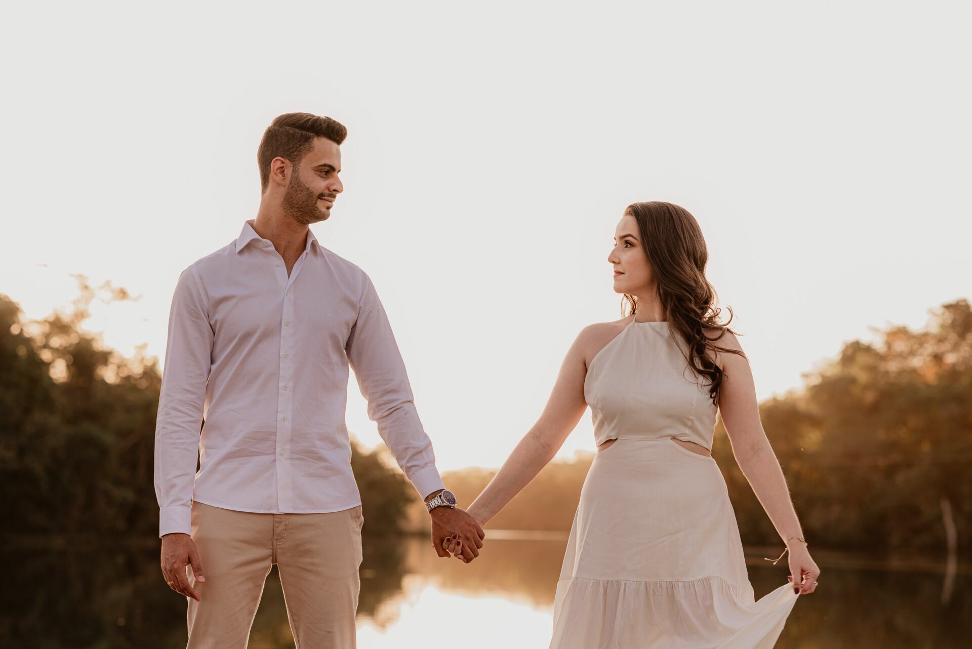 Foto Pré-wedding com um Pôr do sol incrível no Rancho Cabral em Teresópolis de Goiás - Isadora e Davi - Imagem 29