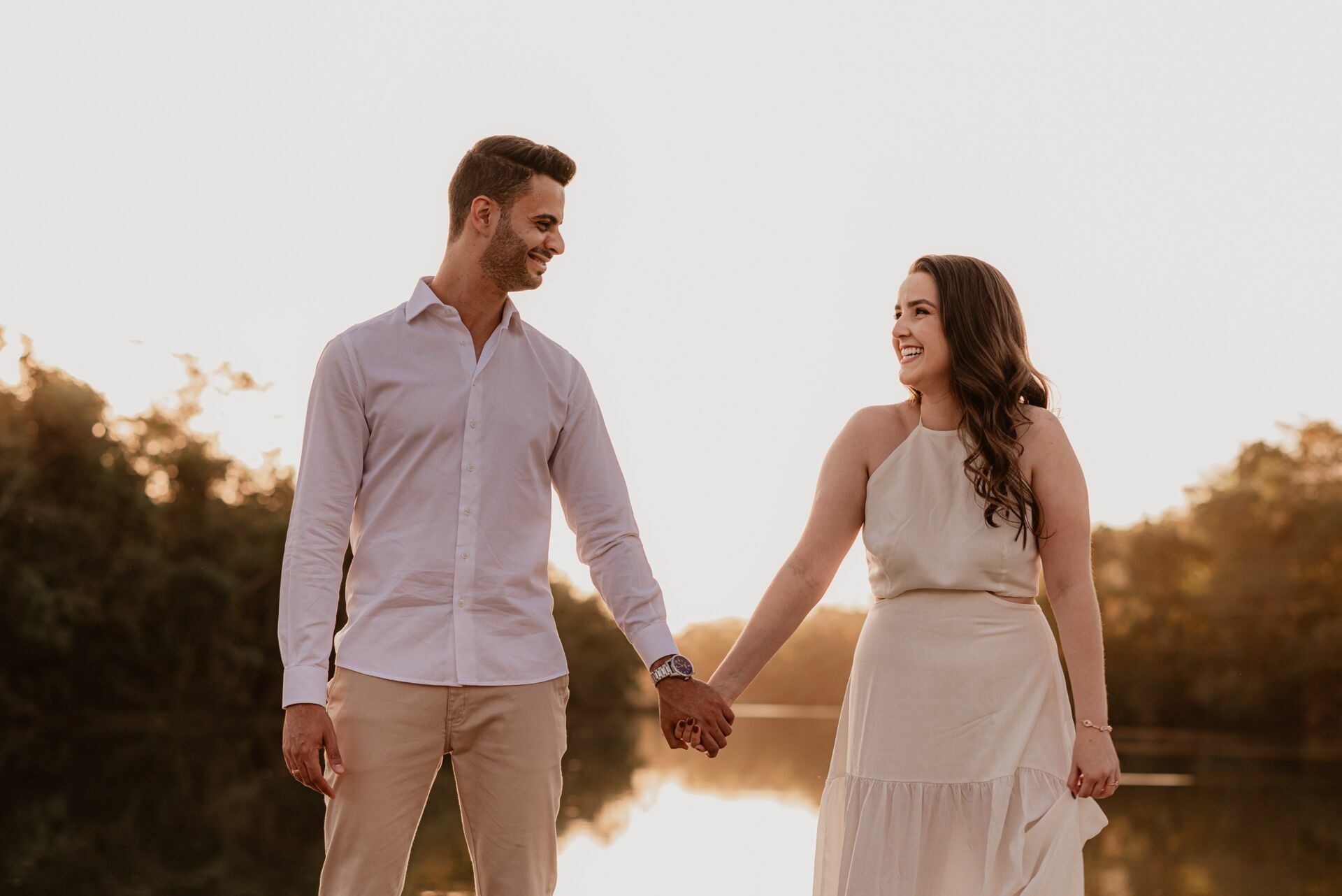 Foto Pré-wedding com um Pôr do sol incrível no Rancho Cabral em Teresópolis de Goiás - Isadora e Davi - Imagem 30