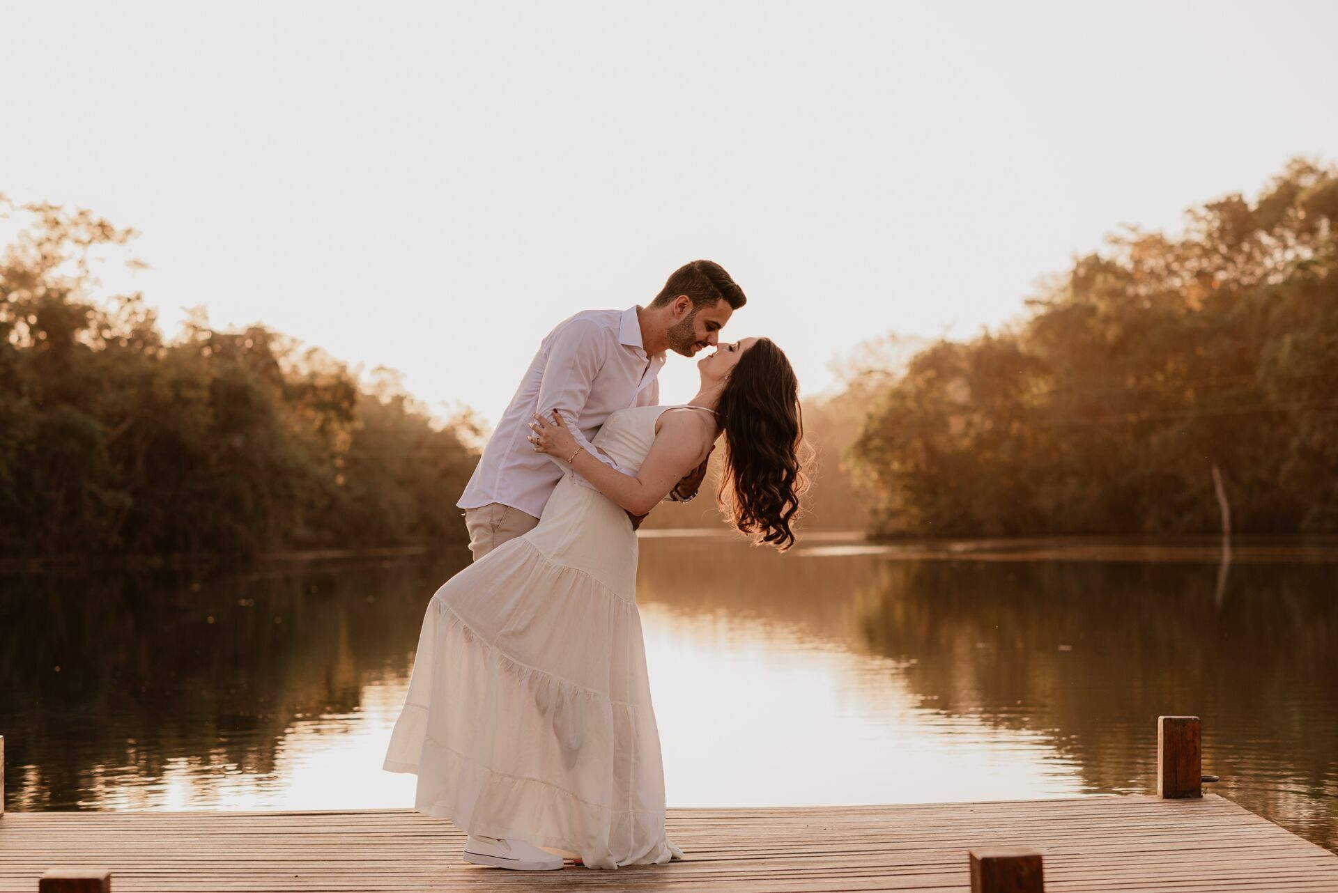Foto Pré-wedding com um Pôr do sol incrível no Rancho Cabral em Teresópolis de Goiás - Isadora e Davi - Imagem 22