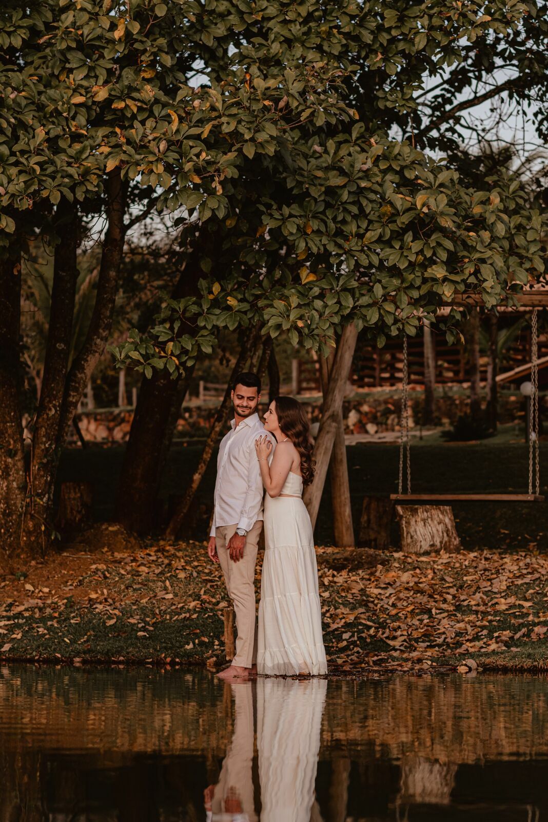 Foto Pré-wedding com um Pôr do sol incrível no Rancho Cabral em Teresópolis de Goiás - Isadora e Davi - Imagem 42