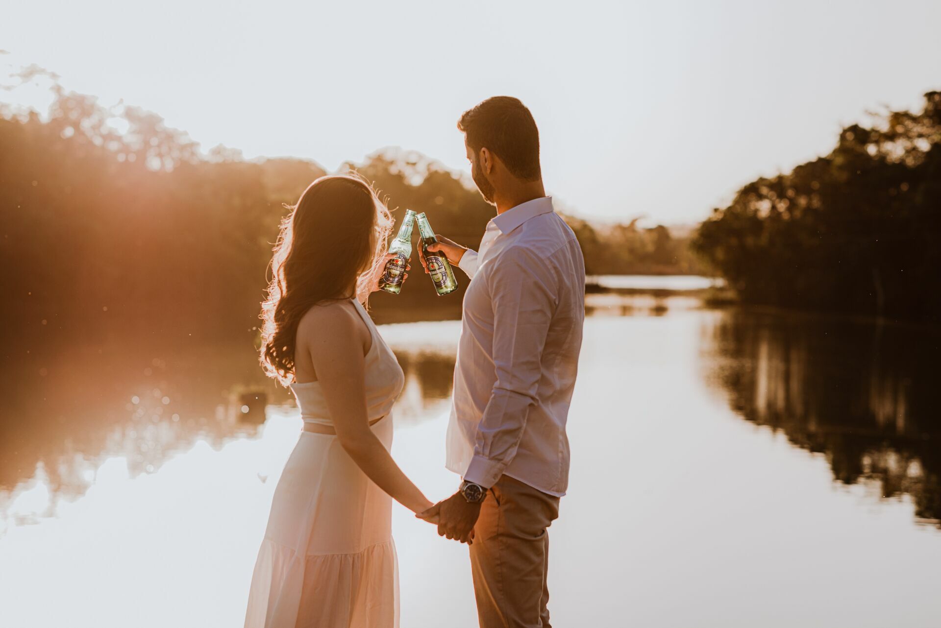 Foto Pré-wedding com um Pôr do sol incrível no Rancho Cabral em Teresópolis de Goiás - Isadora e Davi - Imagem 18