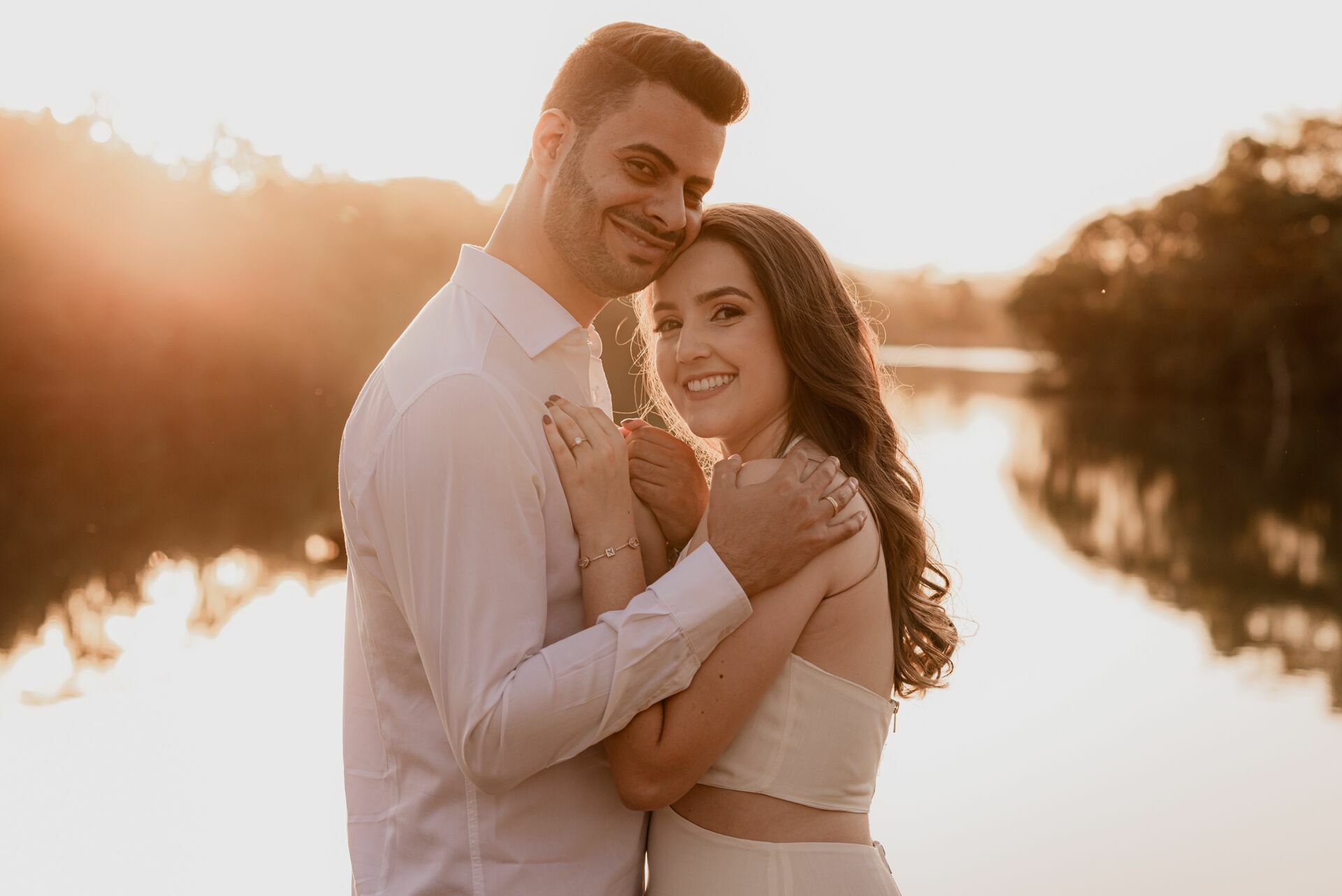 Foto Pré-wedding com um Pôr do sol incrível no Rancho Cabral em Teresópolis de Goiás - Isadora e Davi - Imagem 37