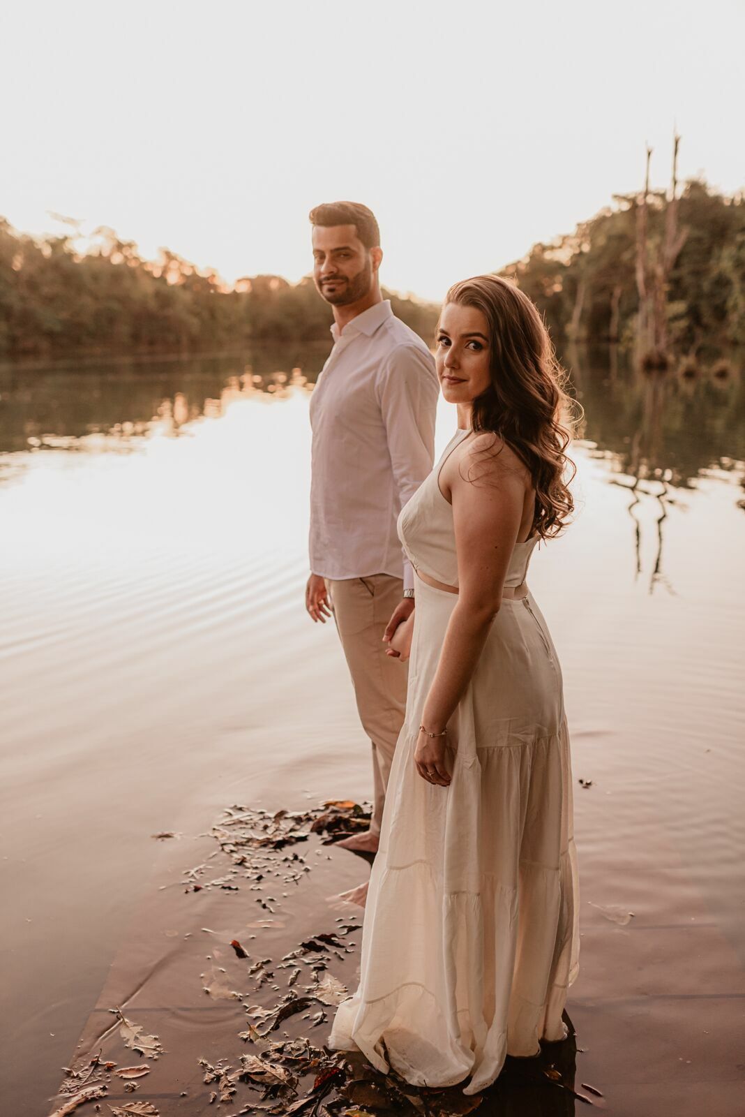 Foto Pré-wedding com um Pôr do sol incrível no Rancho Cabral em Teresópolis de Goiás - Isadora e Davi - Imagem 44