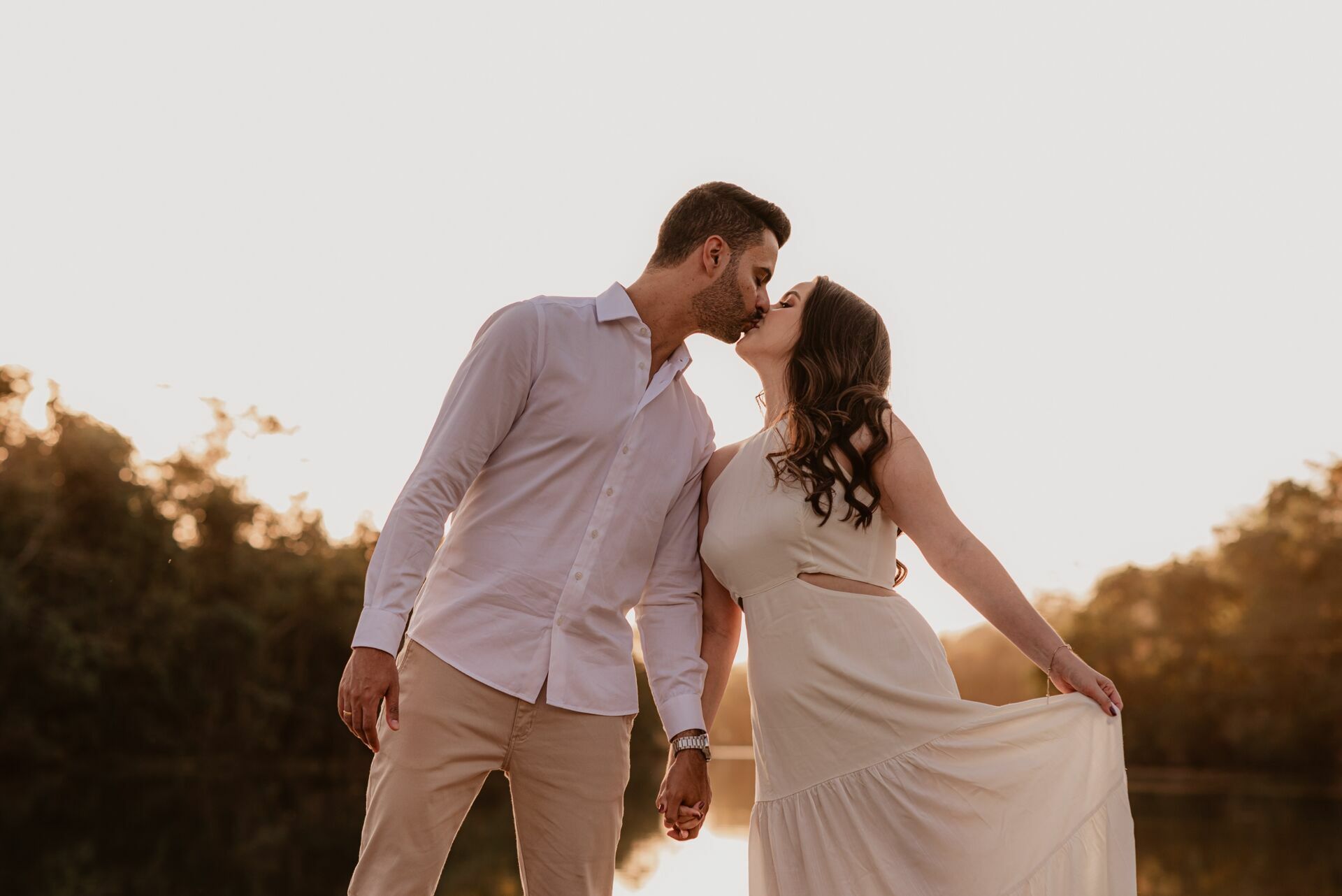 Foto Pré-wedding com um Pôr do sol incrível no Rancho Cabral em Teresópolis de Goiás - Isadora e Davi - Imagem 31