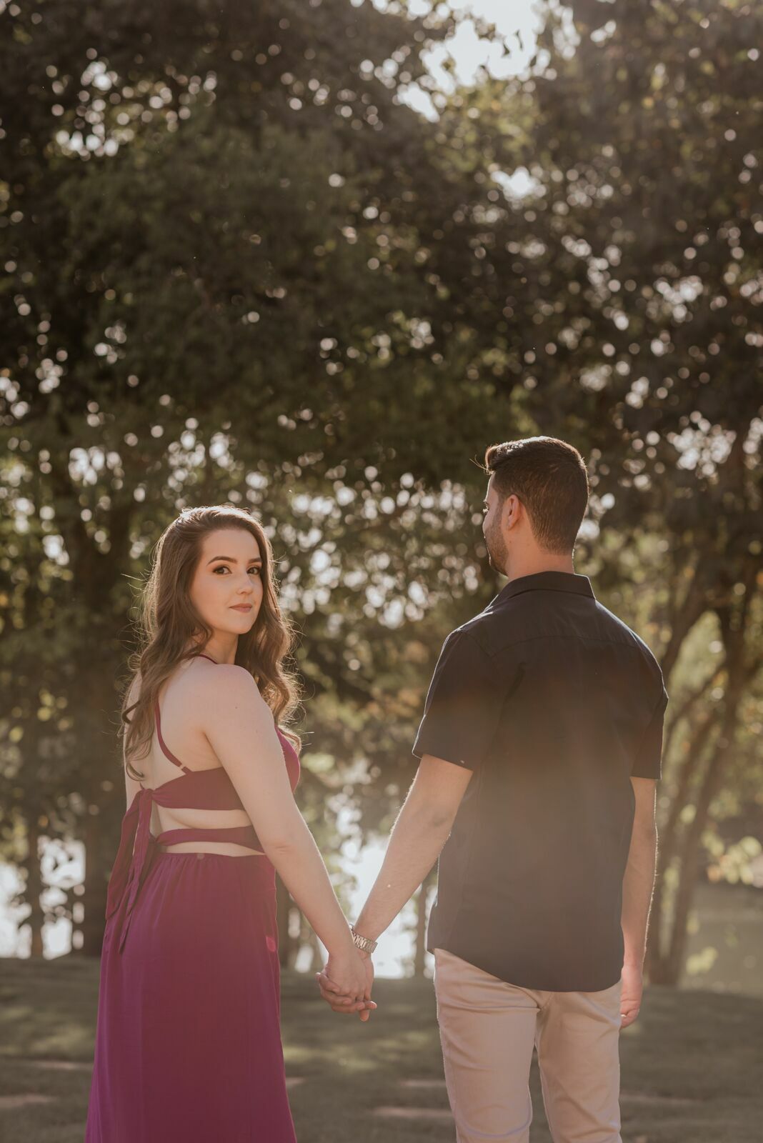 Foto Pré-wedding com um Pôr do sol incrível no Rancho Cabral em Teresópolis de Goiás - Isadora e Davi - Imagem 42