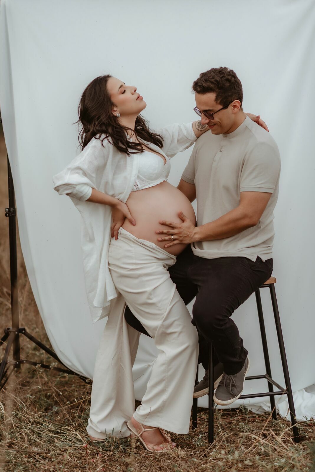 Foto Que tal levar o seu estúdio fotográfico para um local externo? Ensaio de gestante Maria, Marcus e Antonella à espera por Pedro Foto Que tal levar o seu estúdio fotográfico para um local externo? Ensaio de gestante Maria, Marcus e Antonella à espera por Pedro - Imagem 17