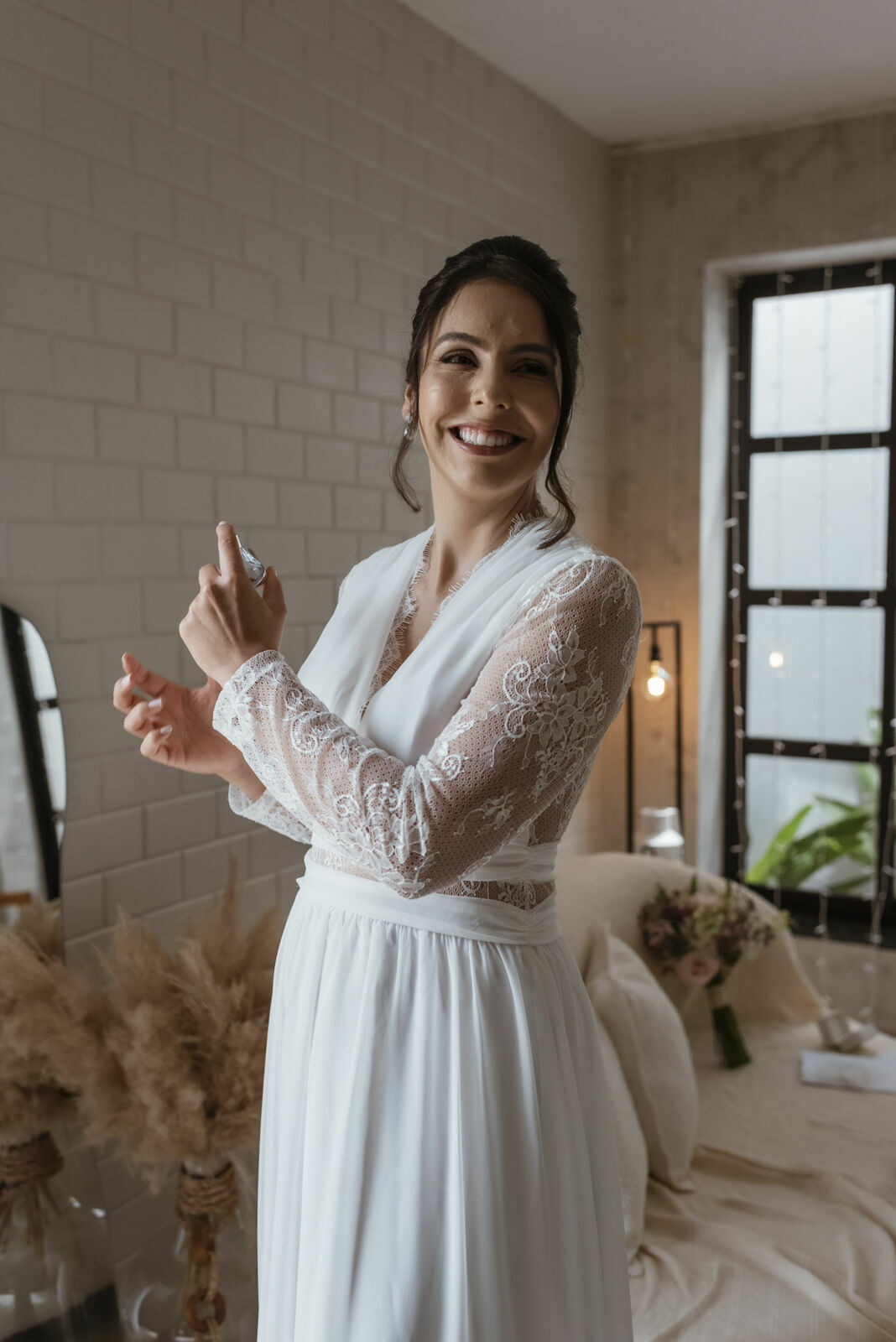 Foto Elopement Wedding ou Casamento a dois no Espaço RevoLoft em Anápolis Go - Cássia e Sidney - Imagem 25