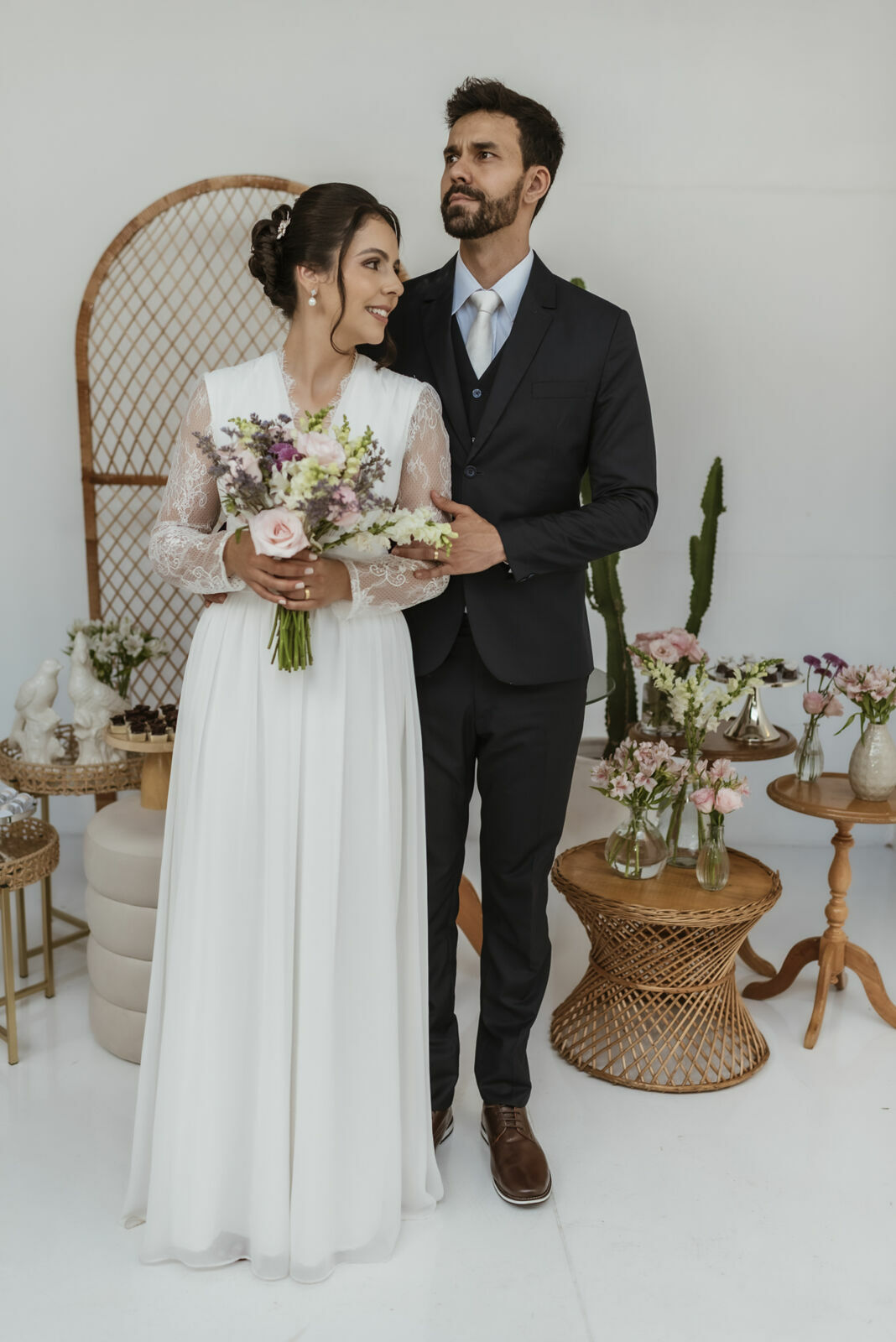 Foto Elopement Wedding ou Casamento a dois no Espaço RevoLoft em Anápolis Go - Cássia e Sidney - Imagem 74