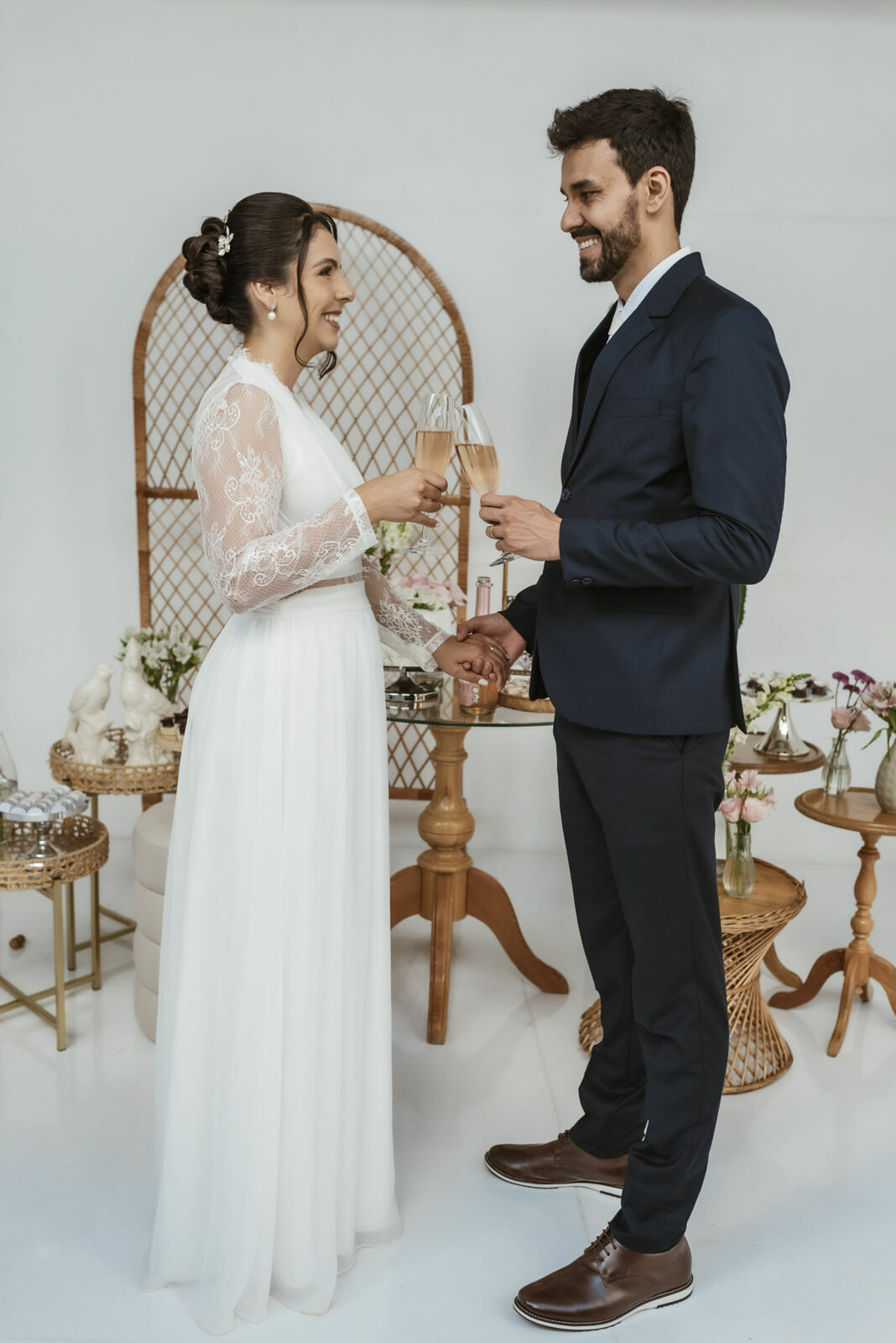 Foto Elopement Wedding ou Casamento a dois no Espaço RevoLoft em Anápolis Go - Cássia e Sidney - Imagem 67