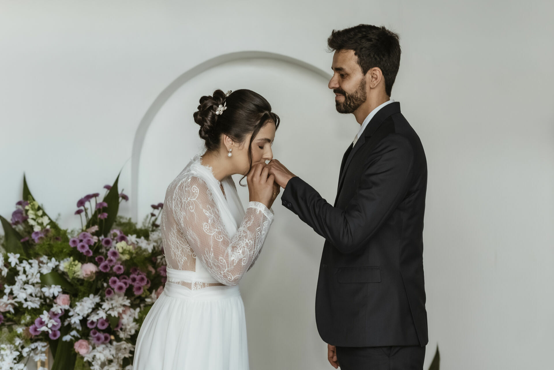 Foto Elopement Wedding ou Casamento a dois no Espaço RevoLoft em Anápolis Go - Cássia e Sidney - Imagem 61