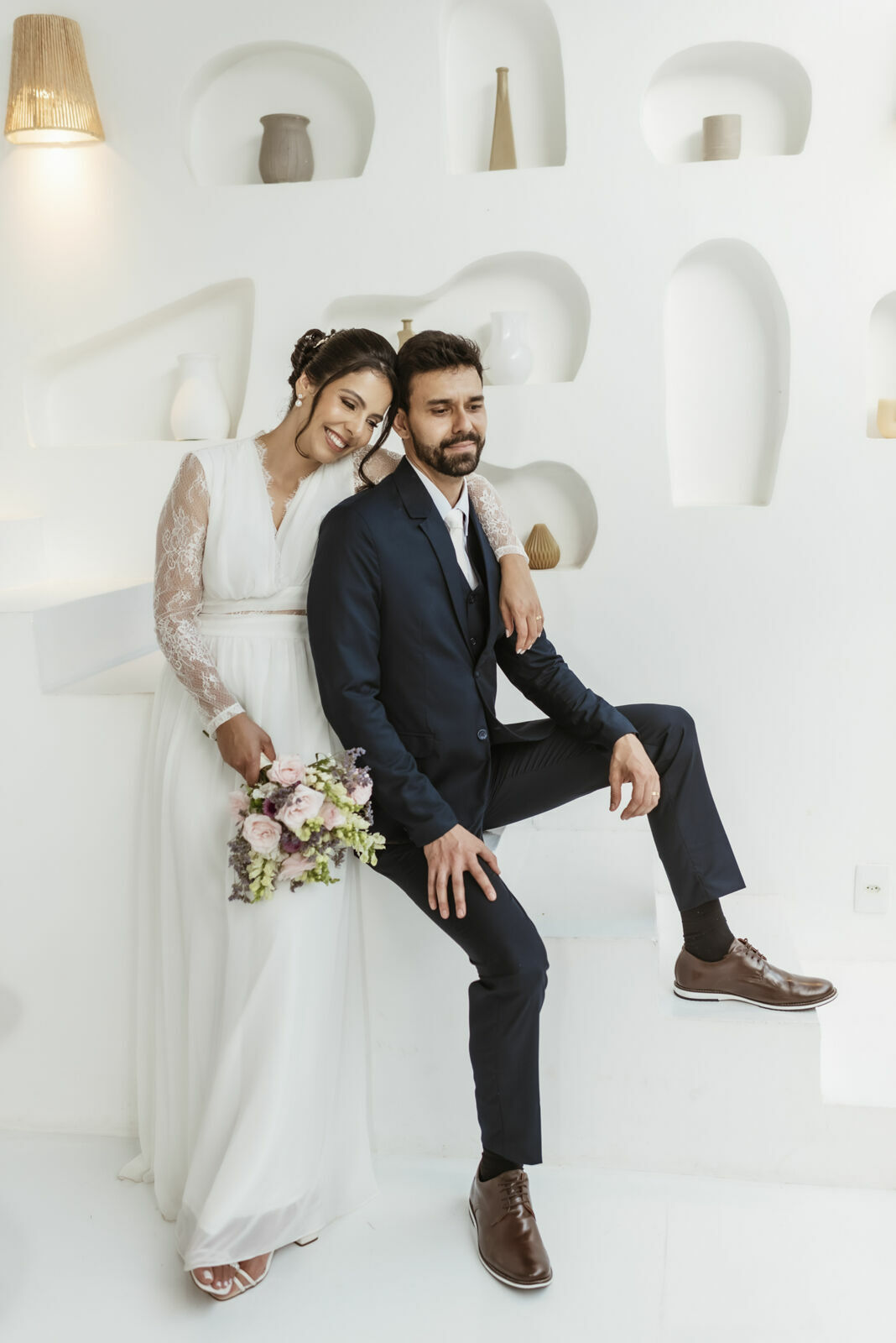 Foto Elopement Wedding ou Casamento a dois no Espaço RevoLoft em Anápolis Go - Cássia e Sidney - Imagem 77