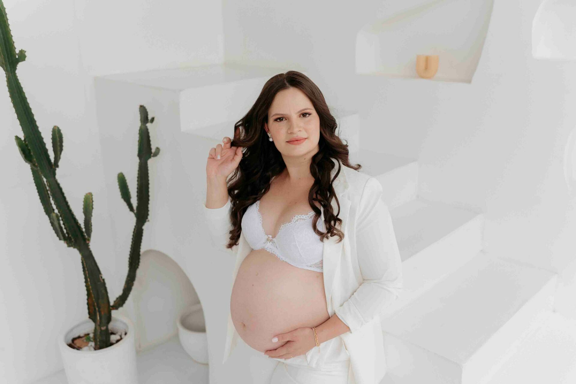 Foto Karol Ensaio gestante Studio LOFT em Anápolis - Imagem 2