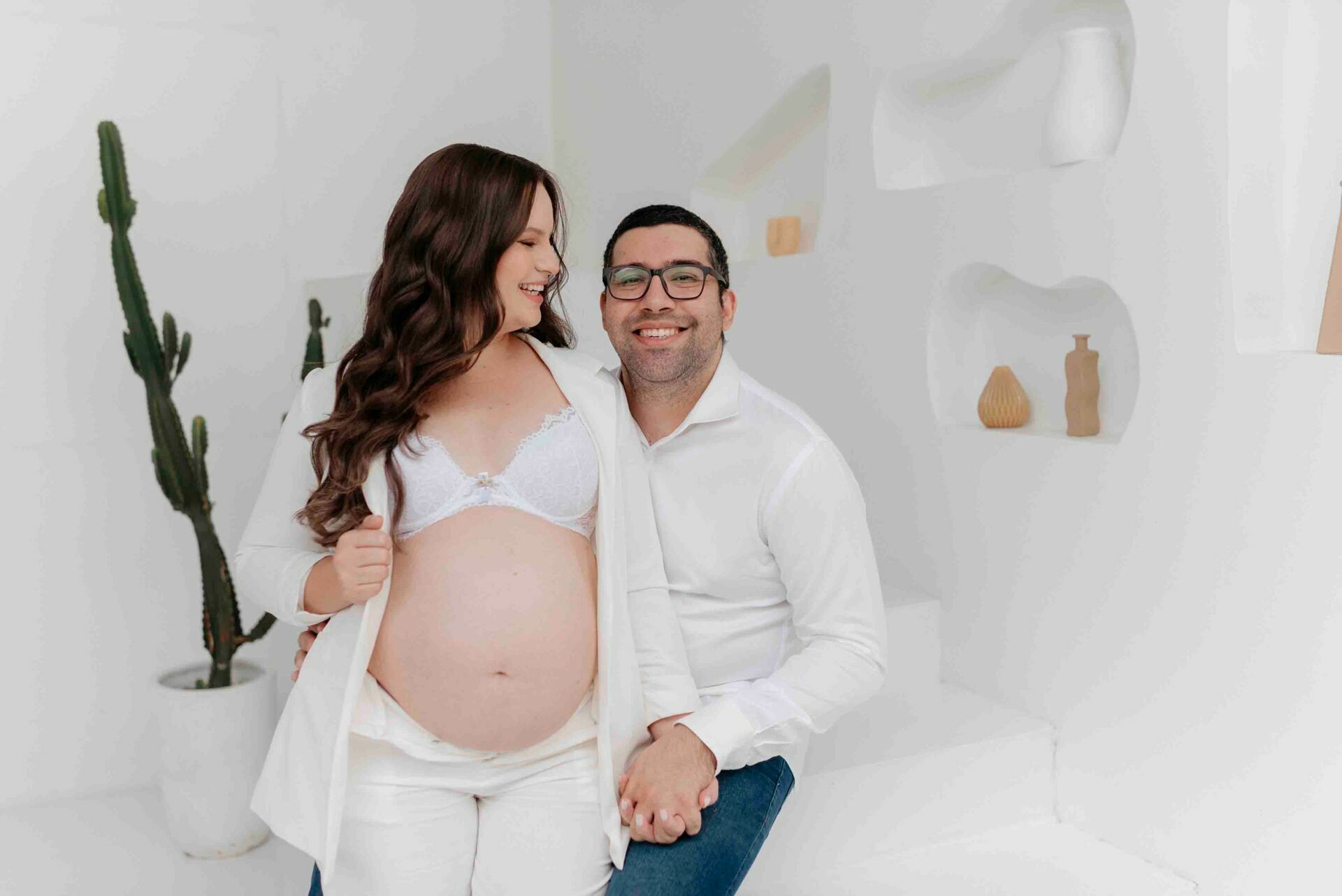 Foto Karol Ensaio gestante Studio LOFT em Anápolis - Imagem 11