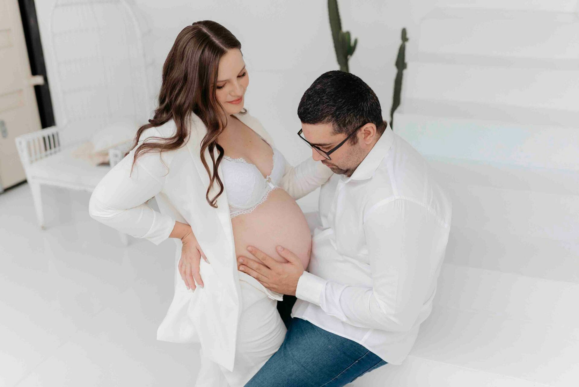 Foto Karol Ensaio gestante Studio LOFT em Anápolis - Imagem 12