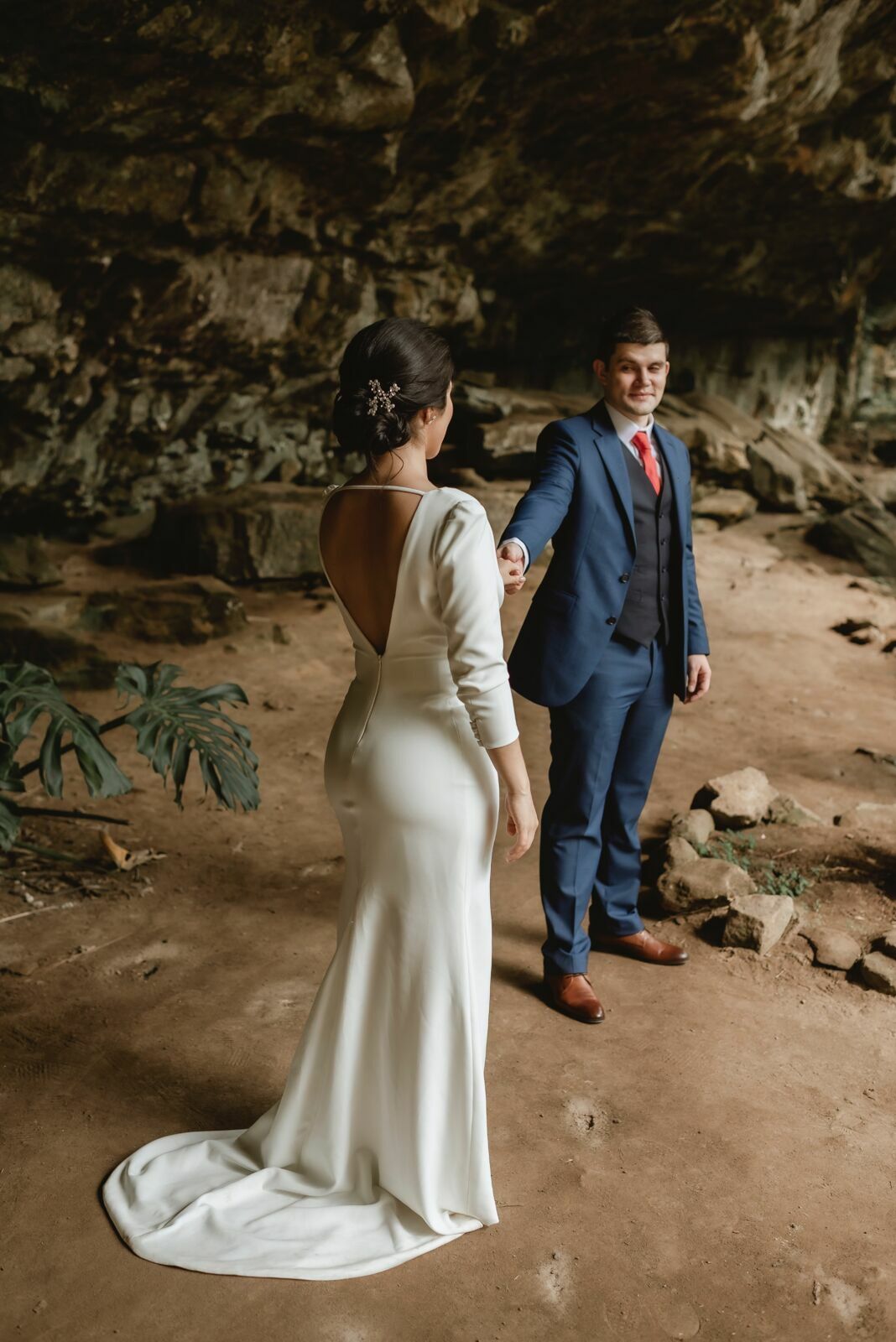 Foto Destination Wedding em fim de tarde na Gruta do Poço Certo - Alfredo Wagner SC Foto Destination Wedding em fim de tarde na Gruta do Poço Certo - Alfredo Wagner SC - Imagem 37