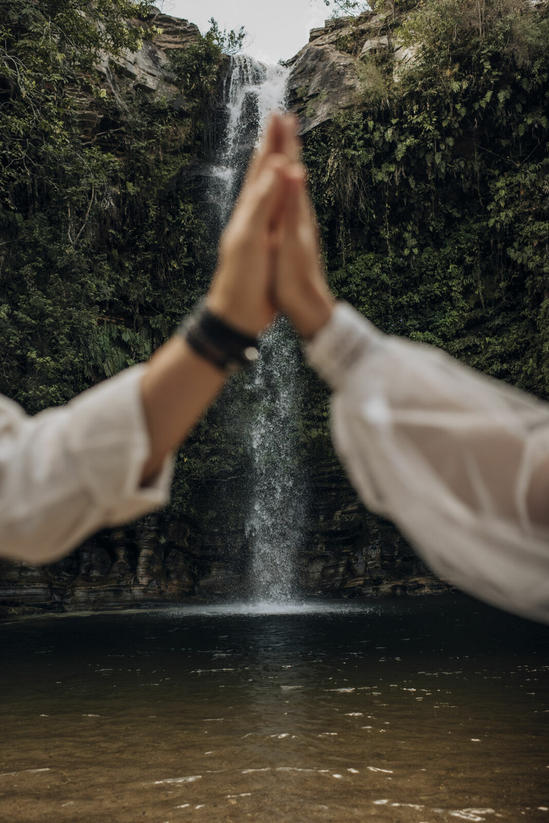Foto Casamento Intimista em Pirenópolis Go - Cachoeira do Abade - Camila e Adriano - Imagem 82