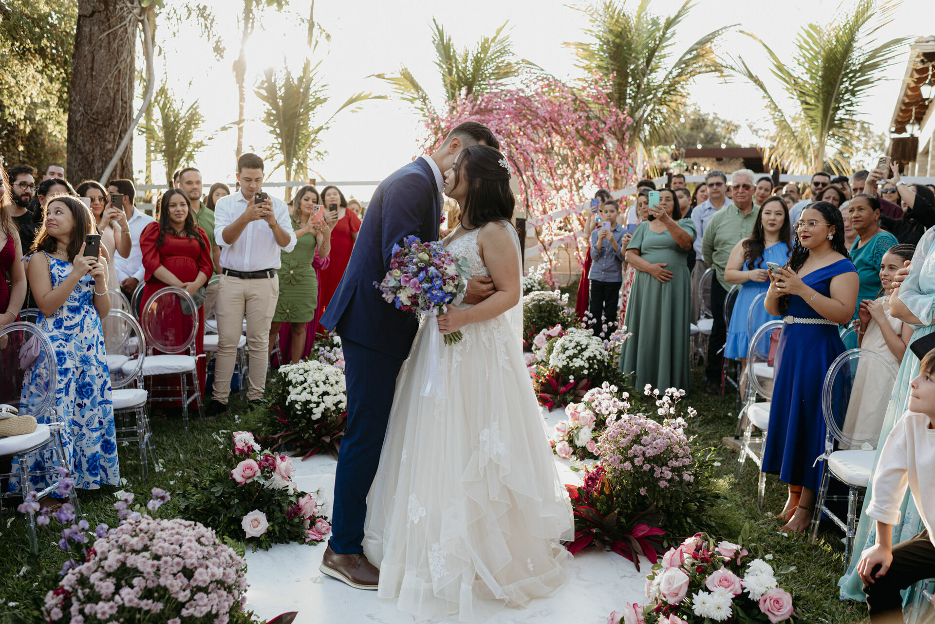 Foto Casamento em fim de tarde na Estância dos Nobres em Pirenópolis Go - Rayssa e Hiago - Imagem 58