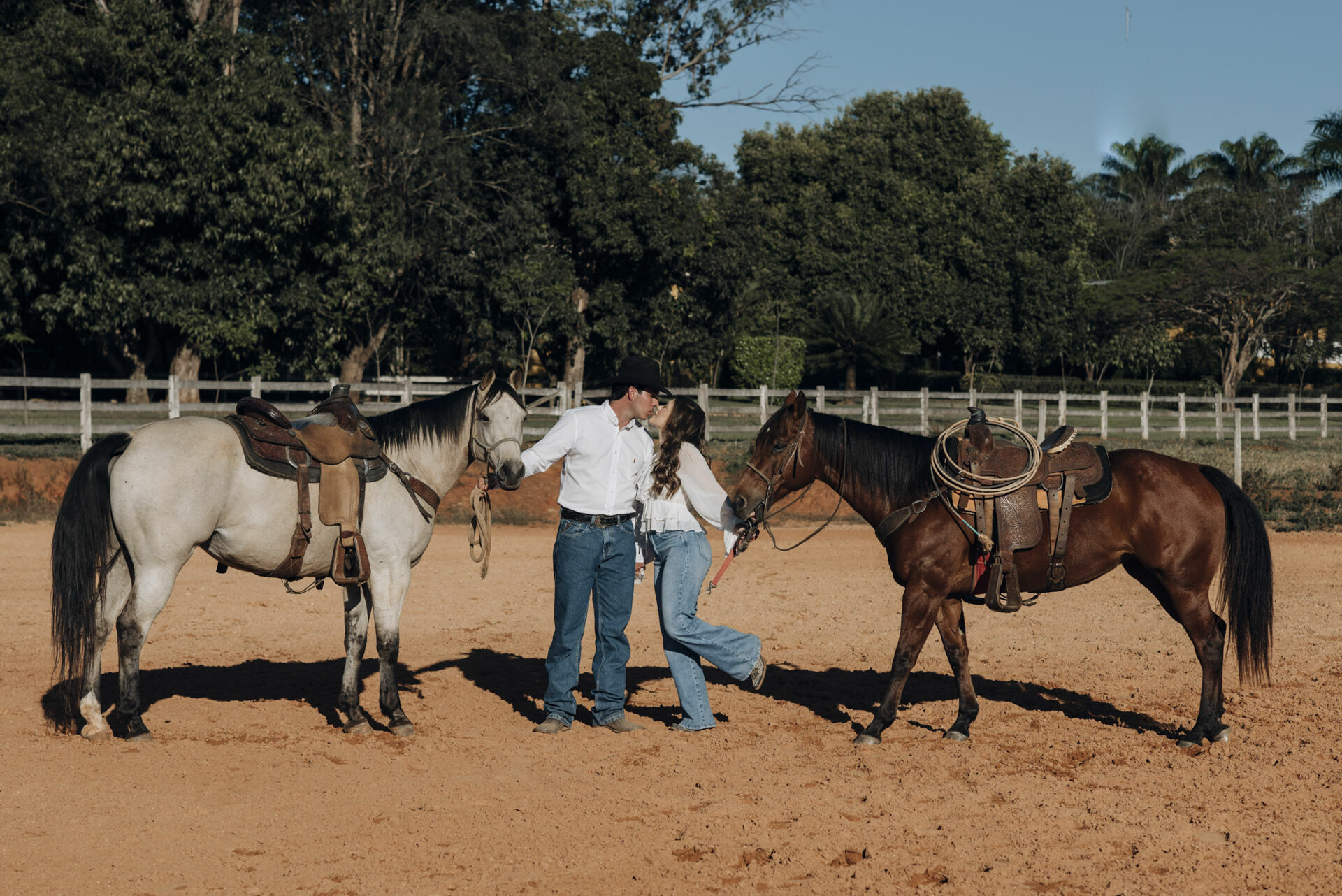 Foto Préwedding em fim de tarde estilo Country - Bruna e Murillo - Imagem 17