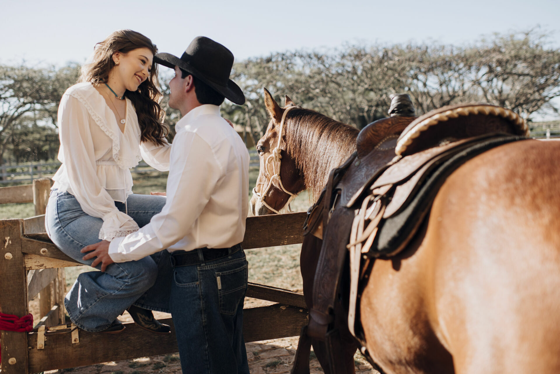 Foto Préwedding em fim de tarde estilo Country - Bruna e Murillo - Imagem 15