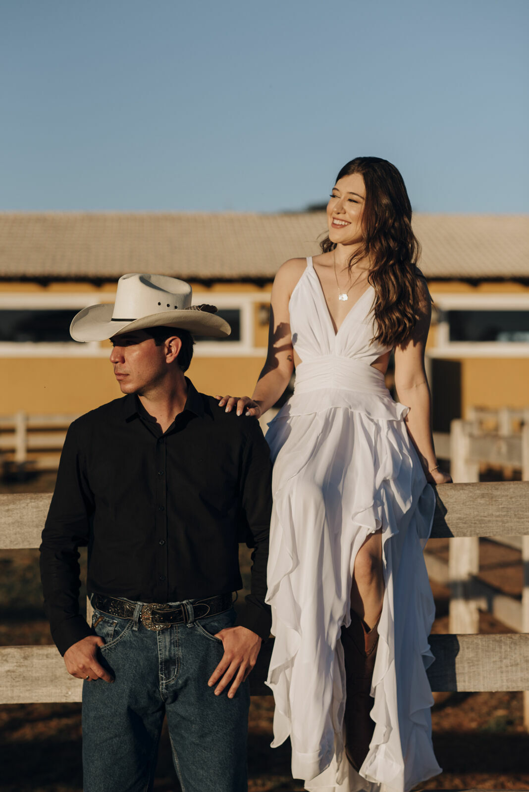 Foto Préwedding em fim de tarde estilo Country - Bruna e Murillo - Imagem 25