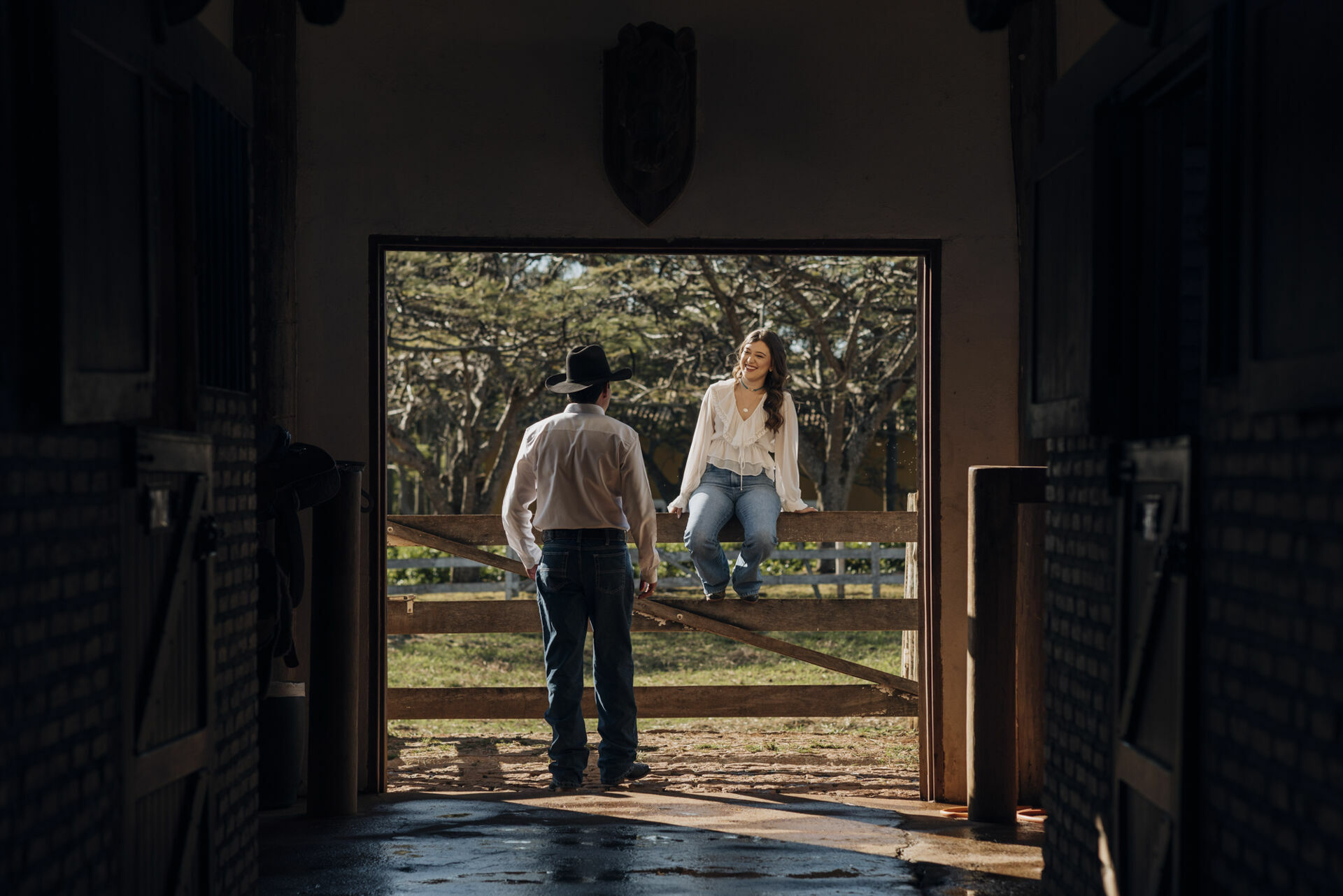 Foto Préwedding em fim de tarde estilo Country - Bruna e Murillo - Imagem 6